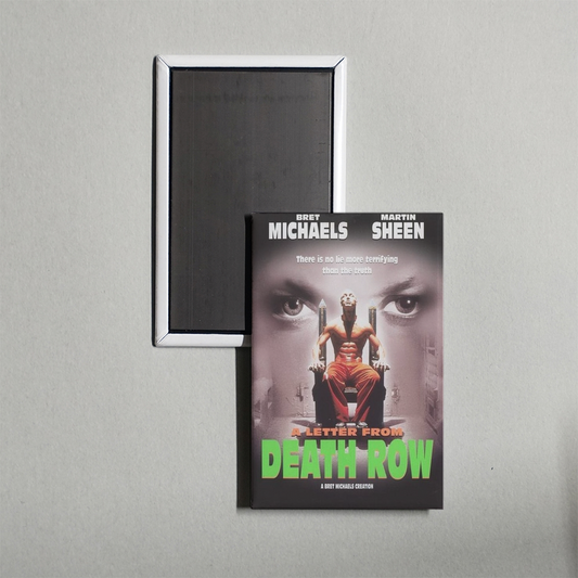 A Letter from Death Row Mini Movie Fridge Magnet