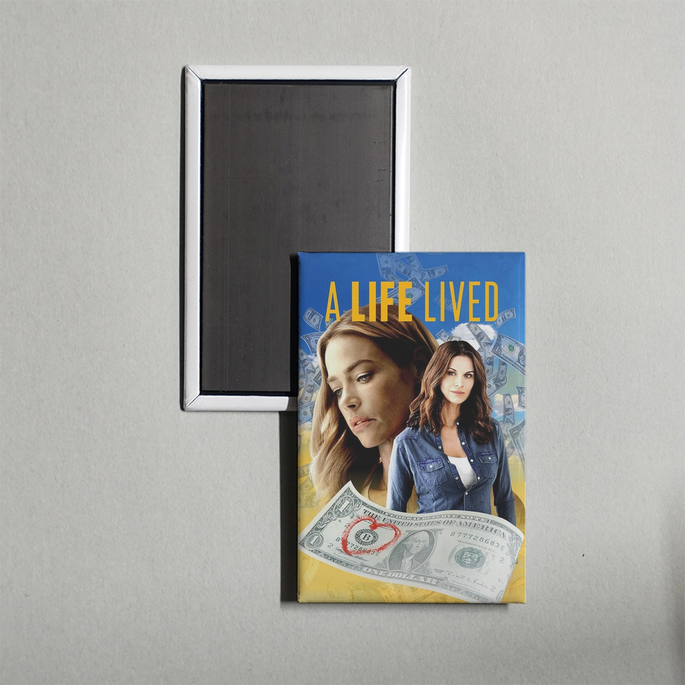 A Life Lived Mini Movie Fridge Magnet