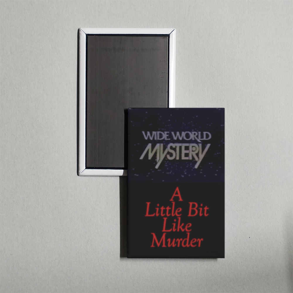 A Little Bit Like Murder Mini Movie Fridge Magnet