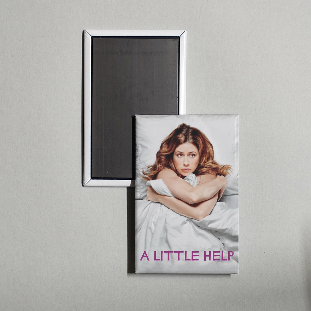 A Little Help Mini Movie Fridge Magnet