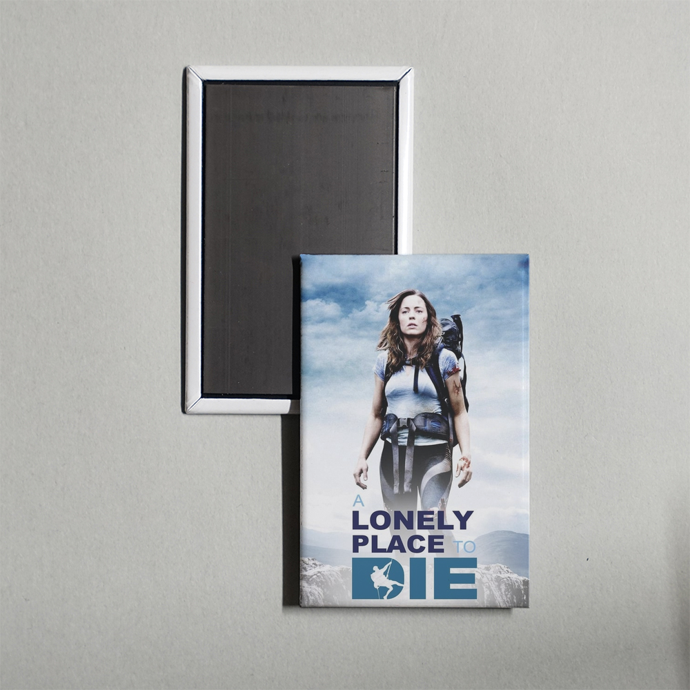 A Lonely Place to Die Mini Movie Fridge Magnet