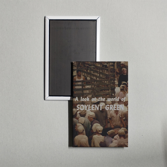 A Look at the World of 'Soylent Green' Mini Movie Fridge Magnet