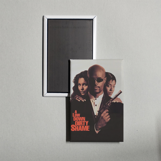 A Low Down Dirty Shame Mini Movie Fridge Magnet