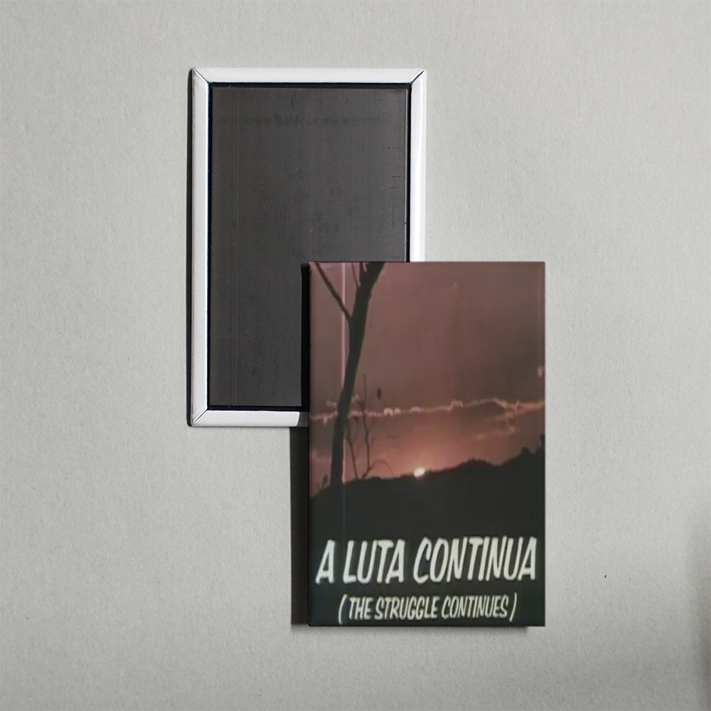 A Luta Continua (The Struggle Continues) Mini Movie Fridge Magnet