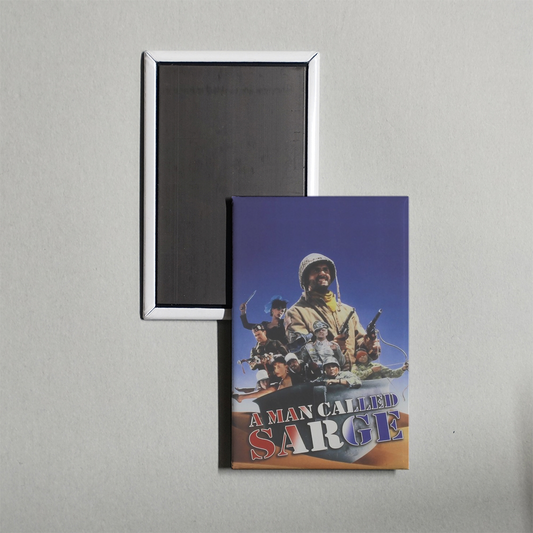 A Man Called Sarge Mini Movie Fridge Magnet