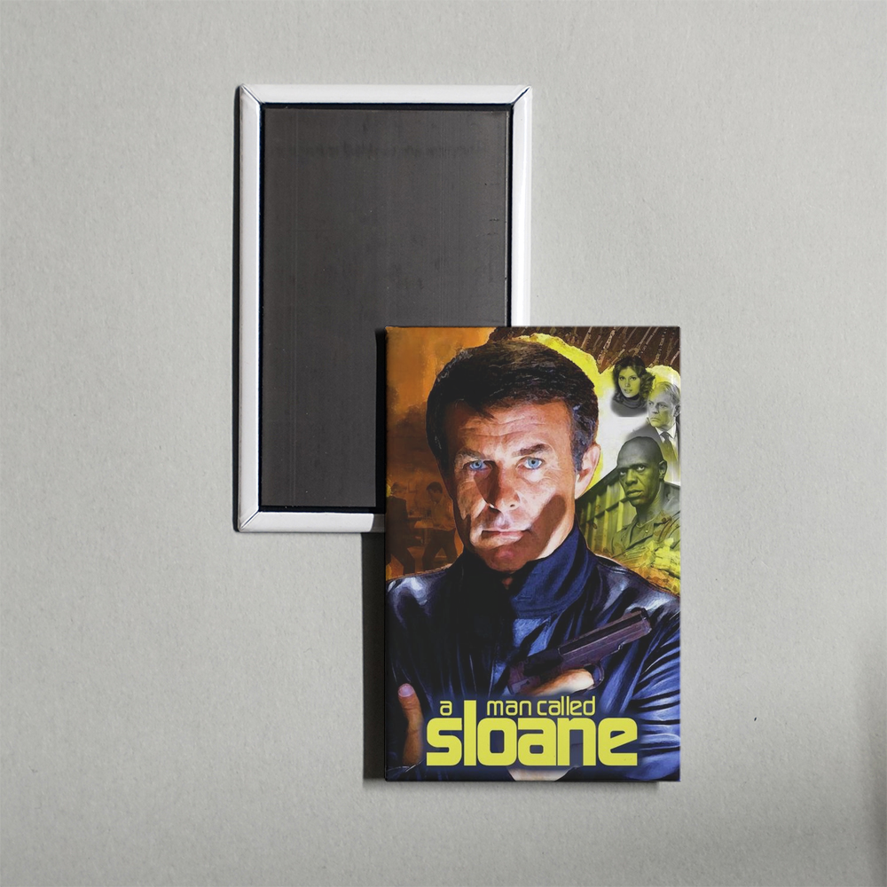 A Man Called Sloane TV Show Fridge Magnet