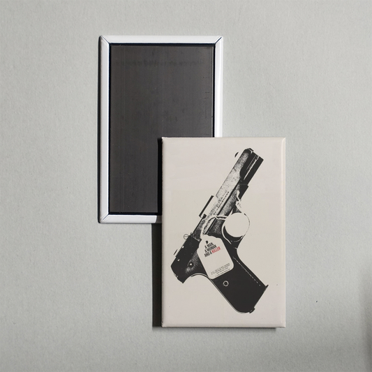 A Man, a Woman and a Killer Mini Movie Fridge Magnet