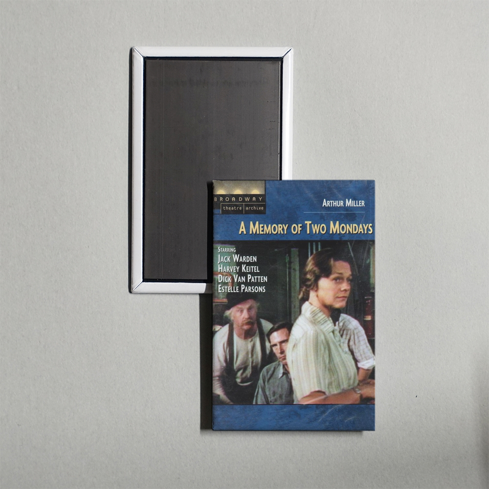 A Memory of Two Mondays Mini Movie Fridge Magnet