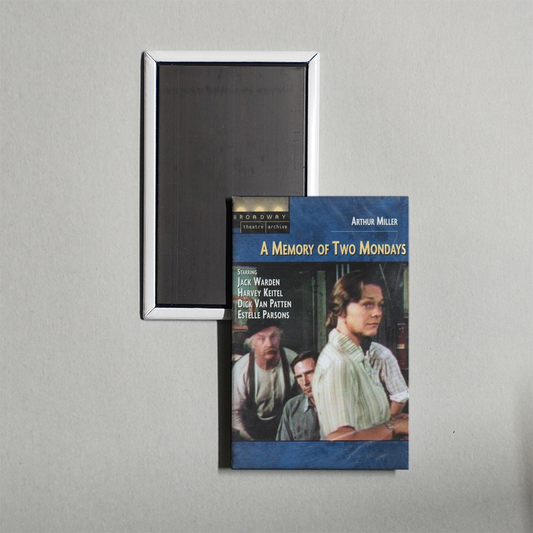 A Memory of Two Mondays Mini Movie Fridge Magnet