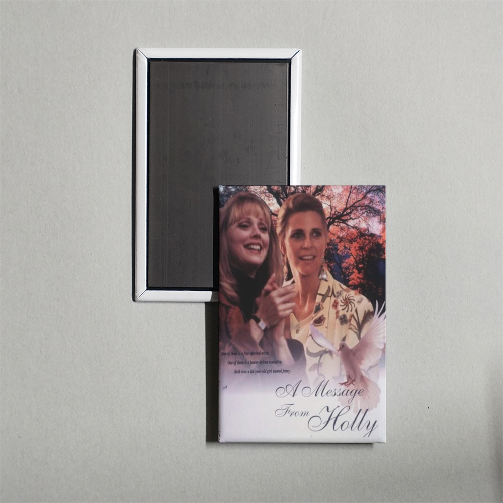 A Message from Holly Mini Movie Fridge Magnet