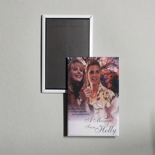 A Message from Holly Mini Movie Fridge Magnet