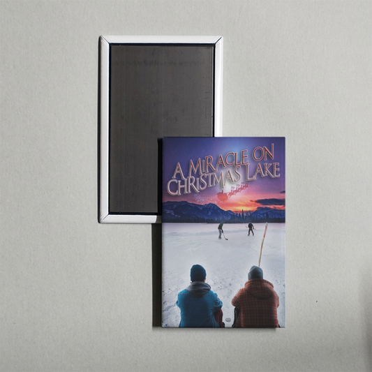 A Miracle on Christmas Lake Mini Movie Fridge Magnet