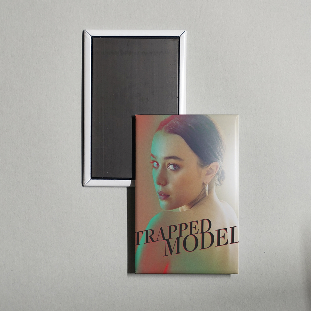 A Model Kidnapping Mini Movie Fridge Magnet