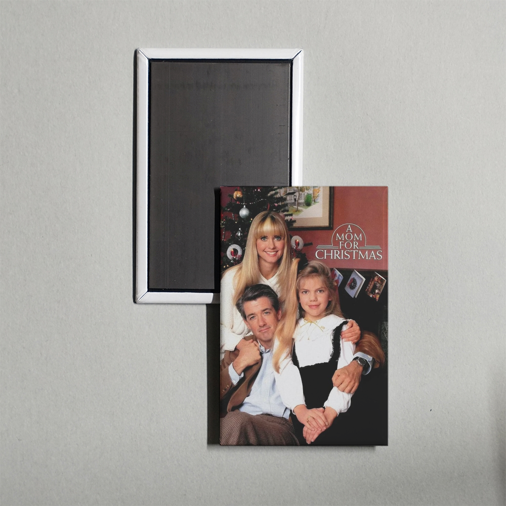 A Mom for Christmas Mini Movie Fridge Magnet