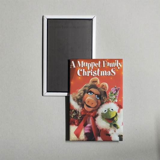 A Muppet Family Christmas Mini Movie Fridge Magnet