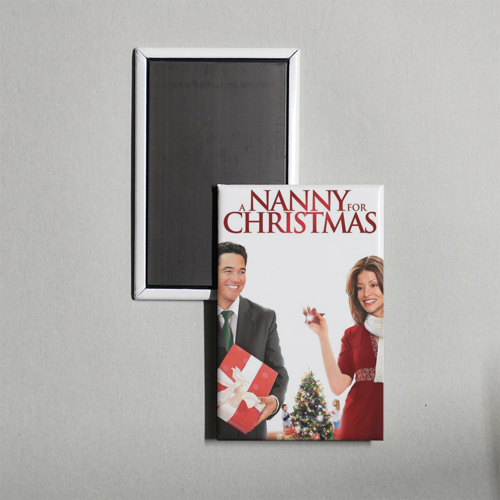 A Nanny for Christmas Mini Movie Fridge Magnet
