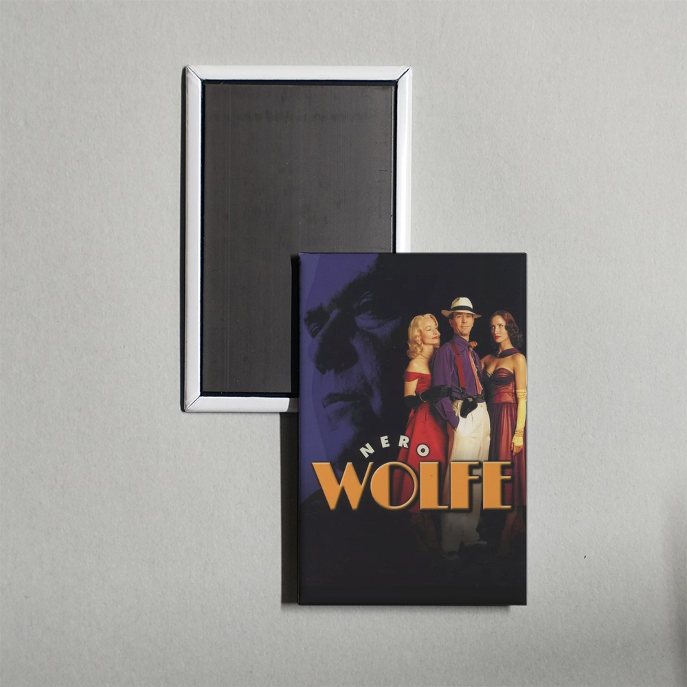 A Nero Wolfe Mystery TV Show Fridge Magnet