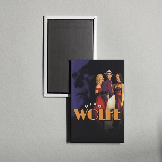 A Nero Wolfe Mystery TV Show Fridge Magnet