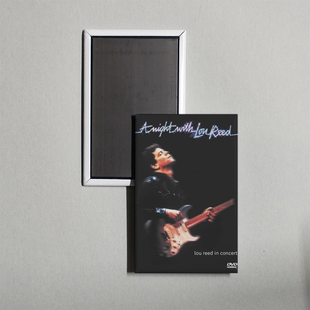 A Night with Lou Reed Mini Movie Fridge Magnet
