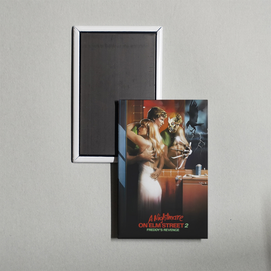 A Nightmare on Elm Street Part 2 Freddy's Revenge Mini Movie Fridge Magnet