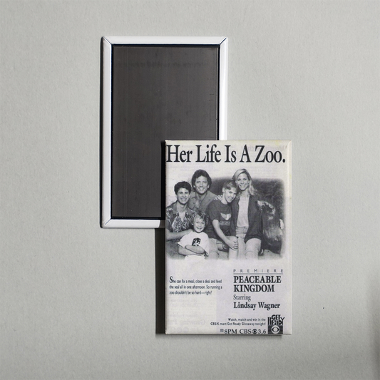 A Peaceable Kingdom TV Show Fridge Magnet