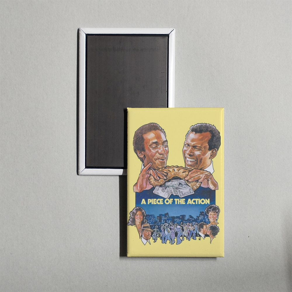 A Piece of the Action Mini Movie Fridge Magnet