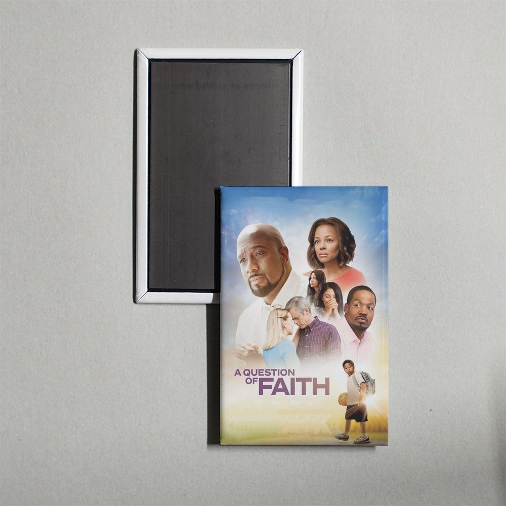 A Question of Faith Mini Movie Fridge Magnet