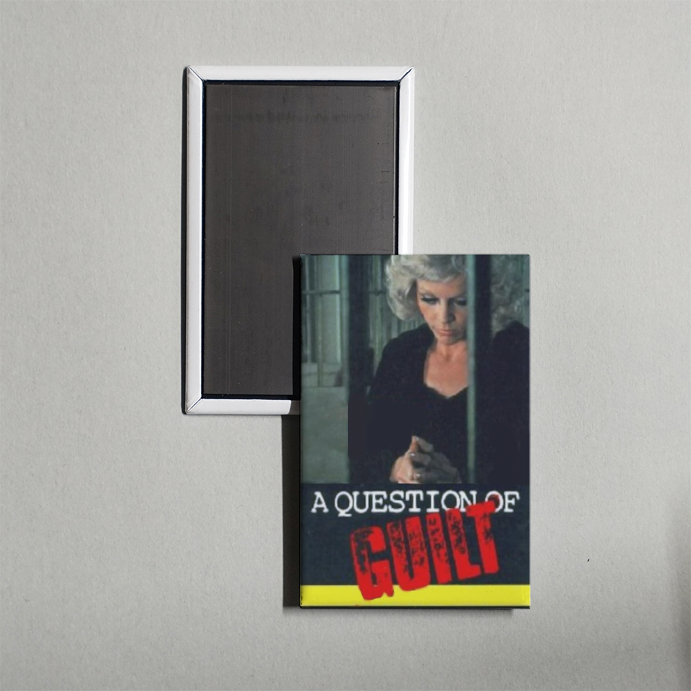 A Question of Guilt Mini Movie Fridge Magnet