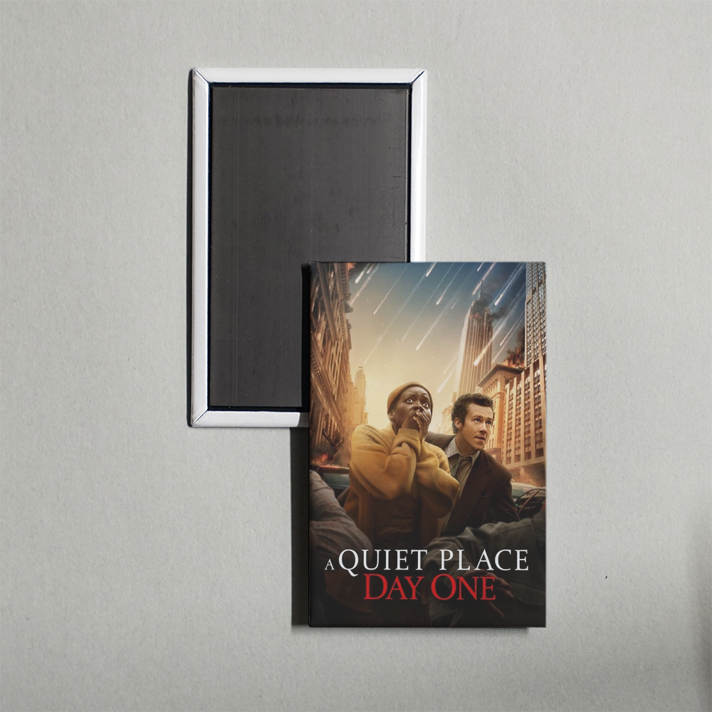 A Quiet Place Day One Mini Movie Fridge Magnet