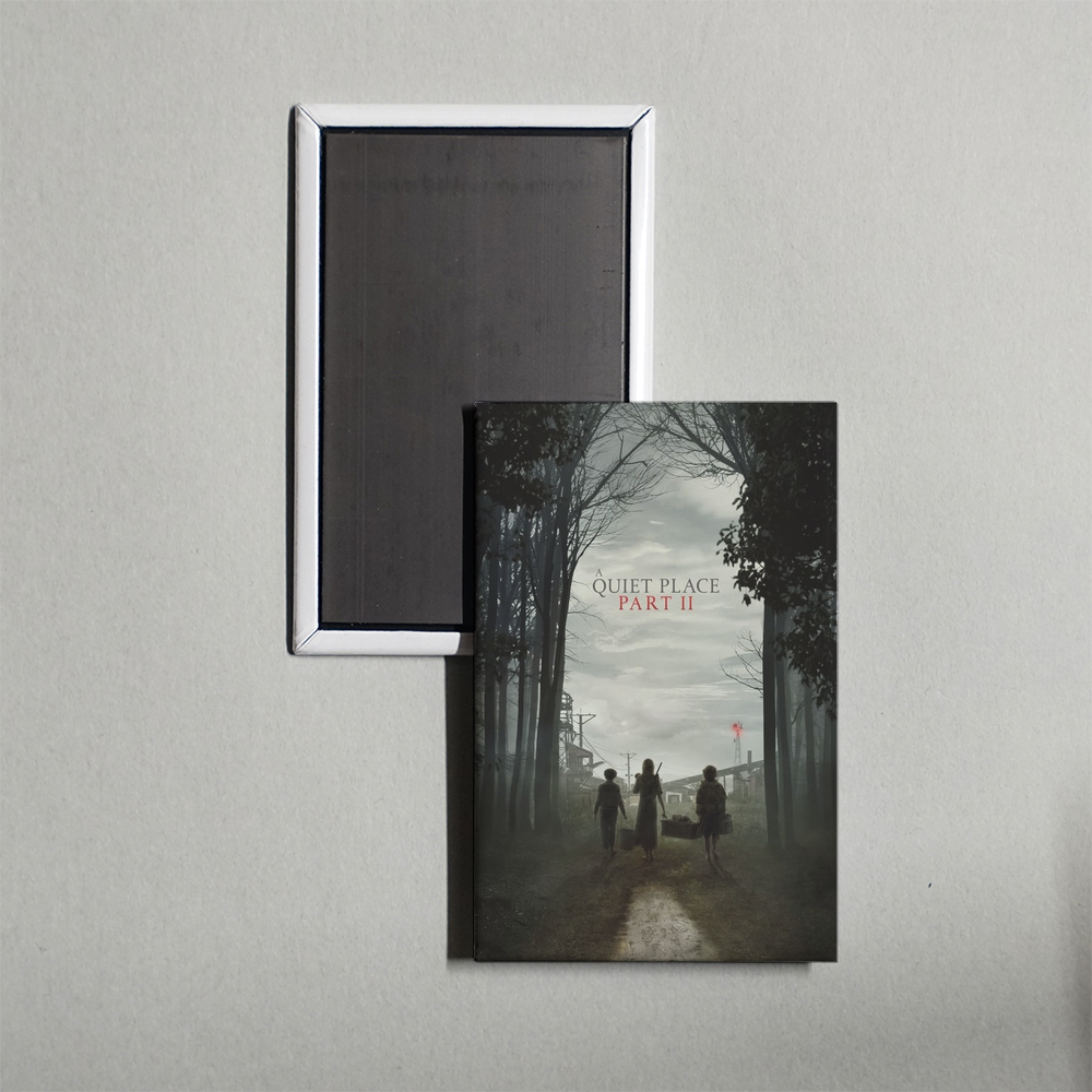 A Quiet Place Part II Mini Movie Fridge Magnet