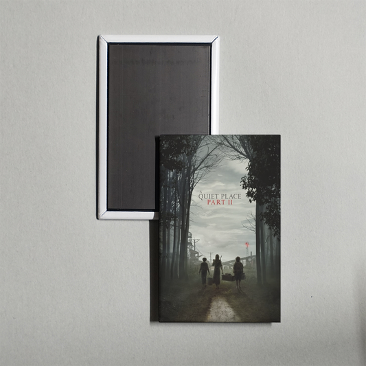 A Quiet Place Part II Mini Movie Fridge Magnet