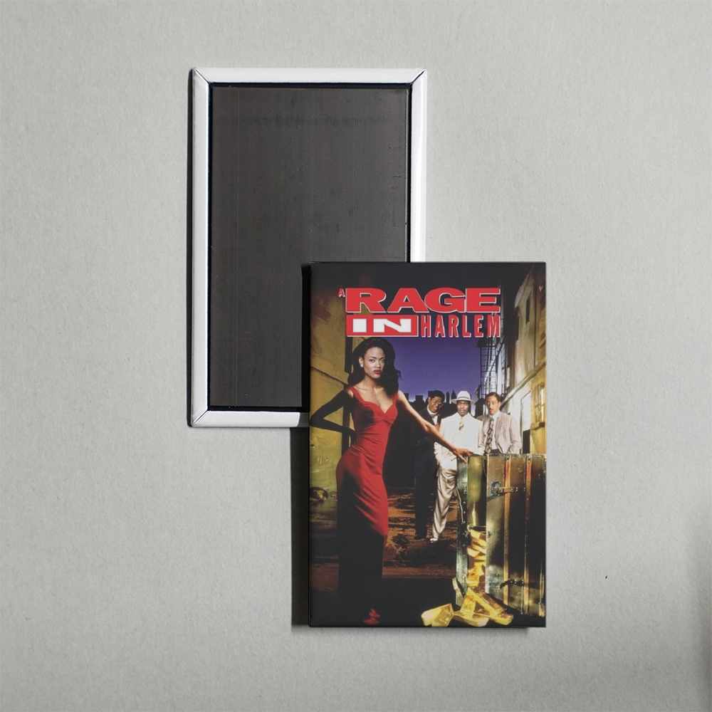 A Rage in Harlem Mini Movie Fridge Magnet