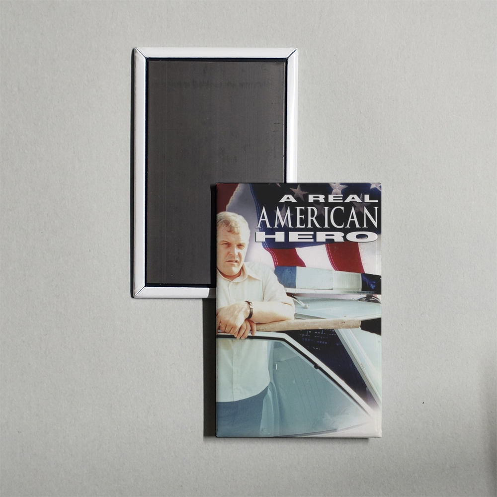 A Real American Hero Mini Movie Fridge Magnet