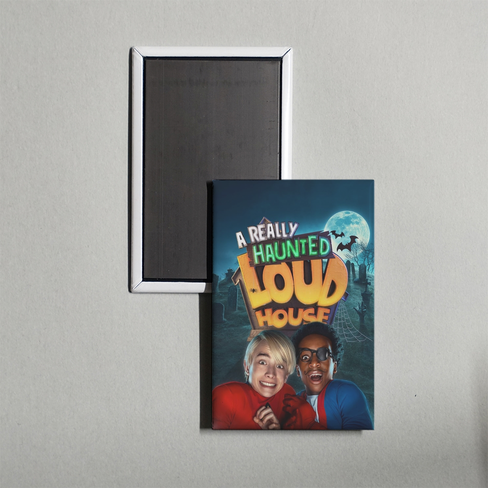 A Really Haunted Loud House Mini Movie Fridge Magnet