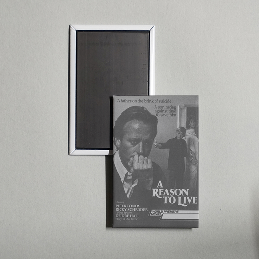 A Reason to Live Mini Movie Fridge Magnet