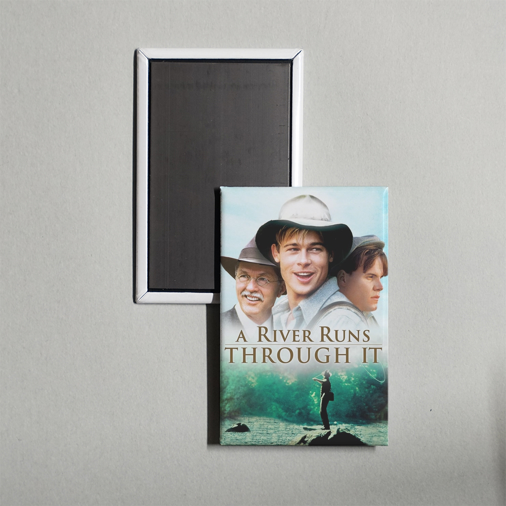 A River Runs Through It Mini Movie Fridge Magnet