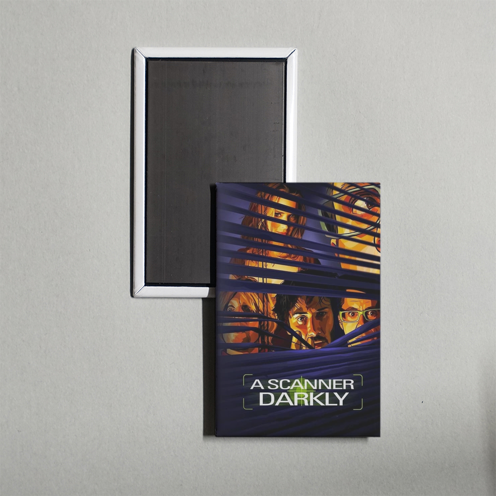 A Scanner Darkly Mini Movie Fridge Magnet