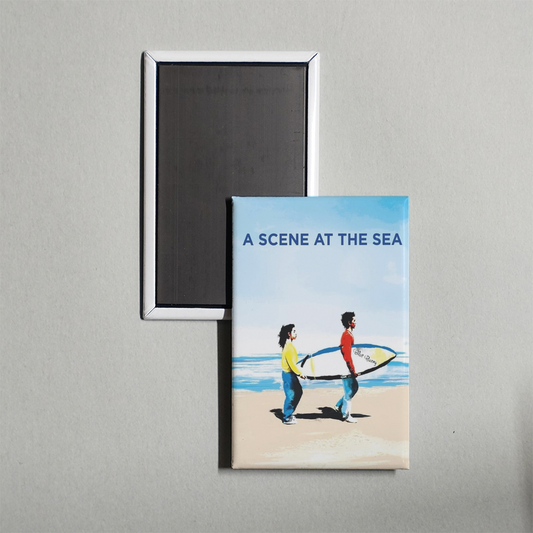 A Scene at the Sea Mini Movie Fridge Magnet