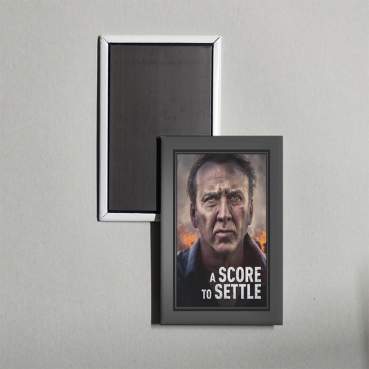 A Score to Settle Mini Movie Fridge Magnet