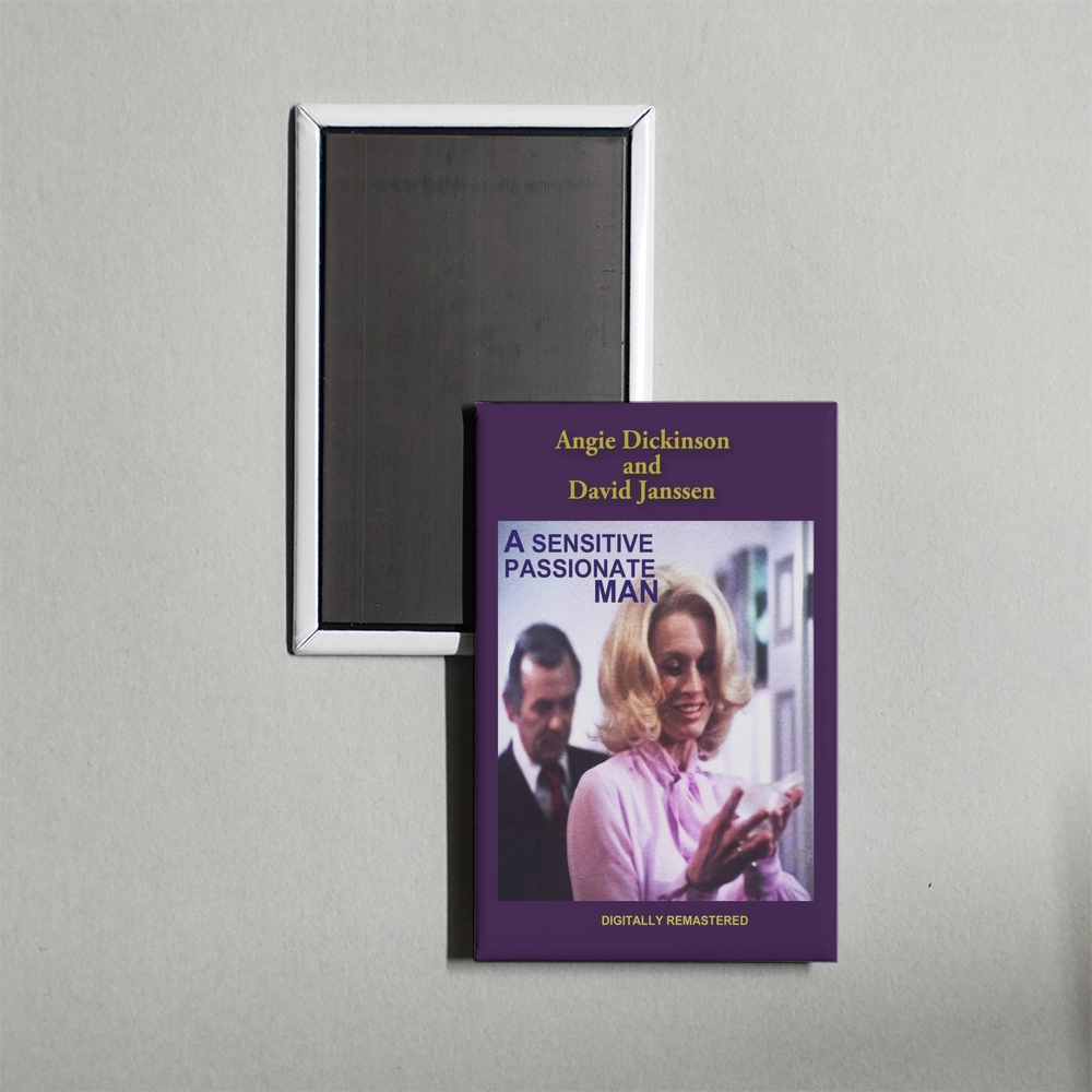 A Sensitive, Passionate Man Mini Movie Fridge Magnet