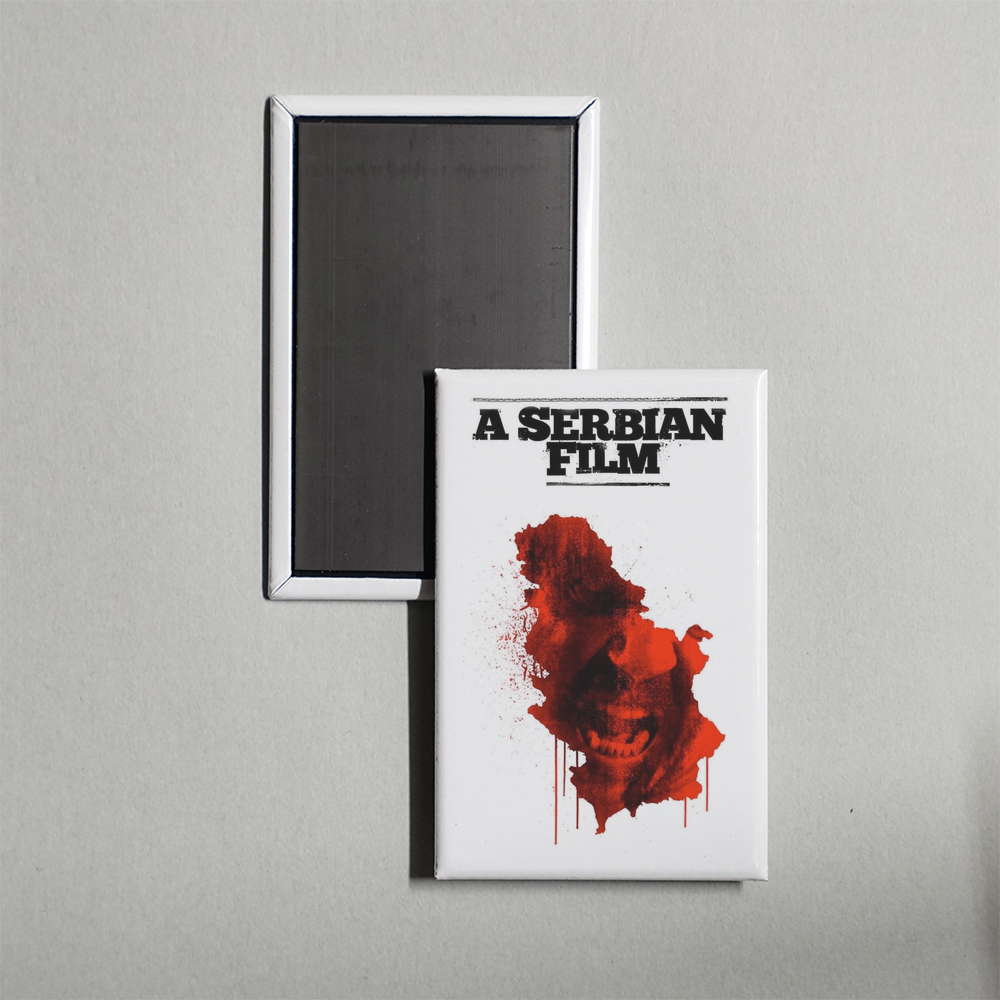 A Serbian Film Mini Movie Fridge Magnet