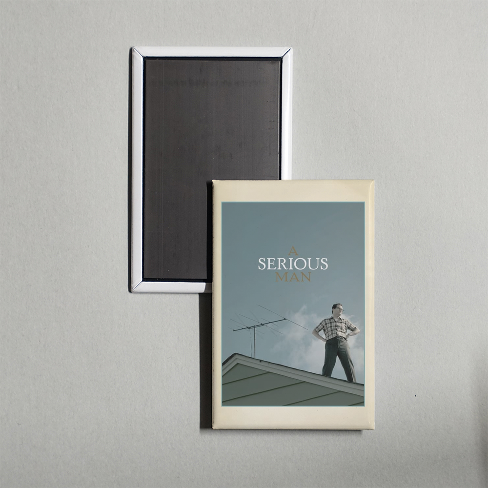 A Serious Man Mini Movie Fridge Magnet