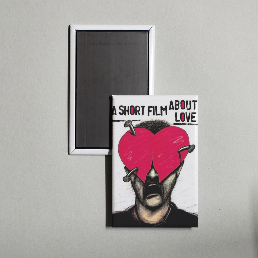 A Short Film About Love Mini Movie Fridge Magnet
