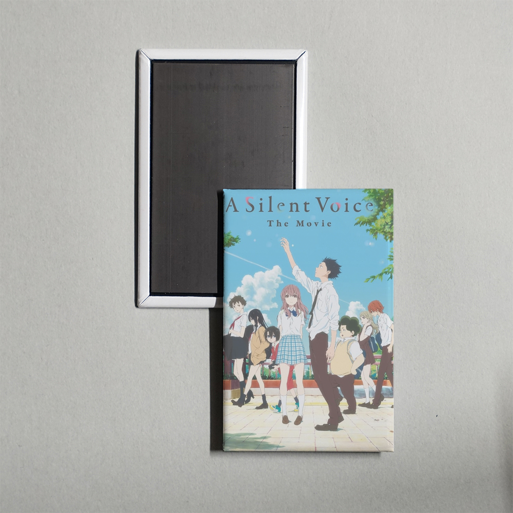 A Silent Voice The Movie Mini Movie Fridge Magnet