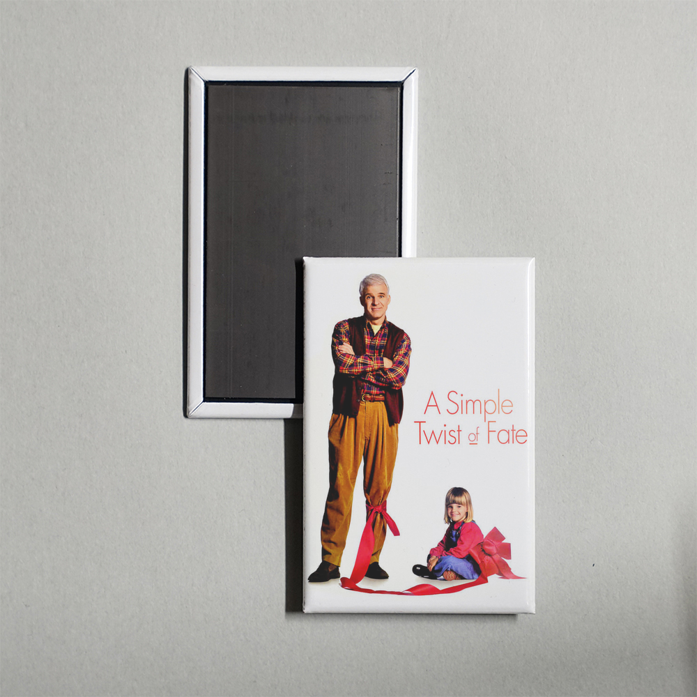 A Simple Twist of Fate Mini Movie Fridge Magnet