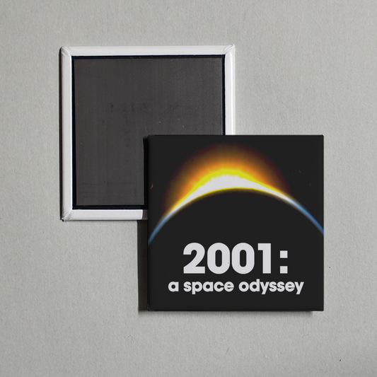 A Space Odyssey - 2001 a Space Odyssey Album Cover Fridge Magnet