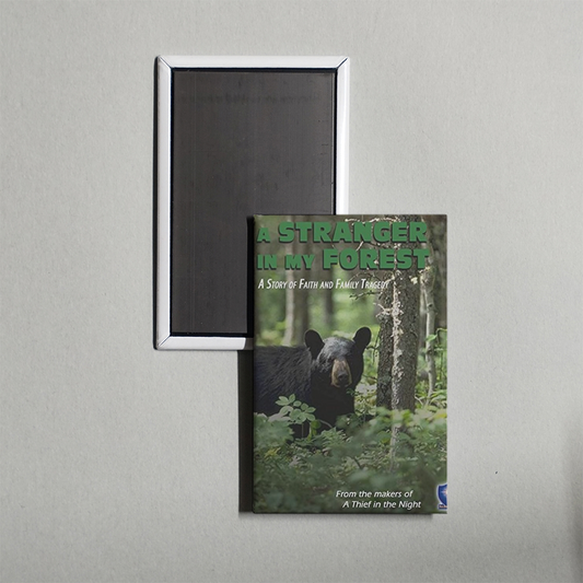 A Stranger in My Forest Mini Movie Fridge Magnet