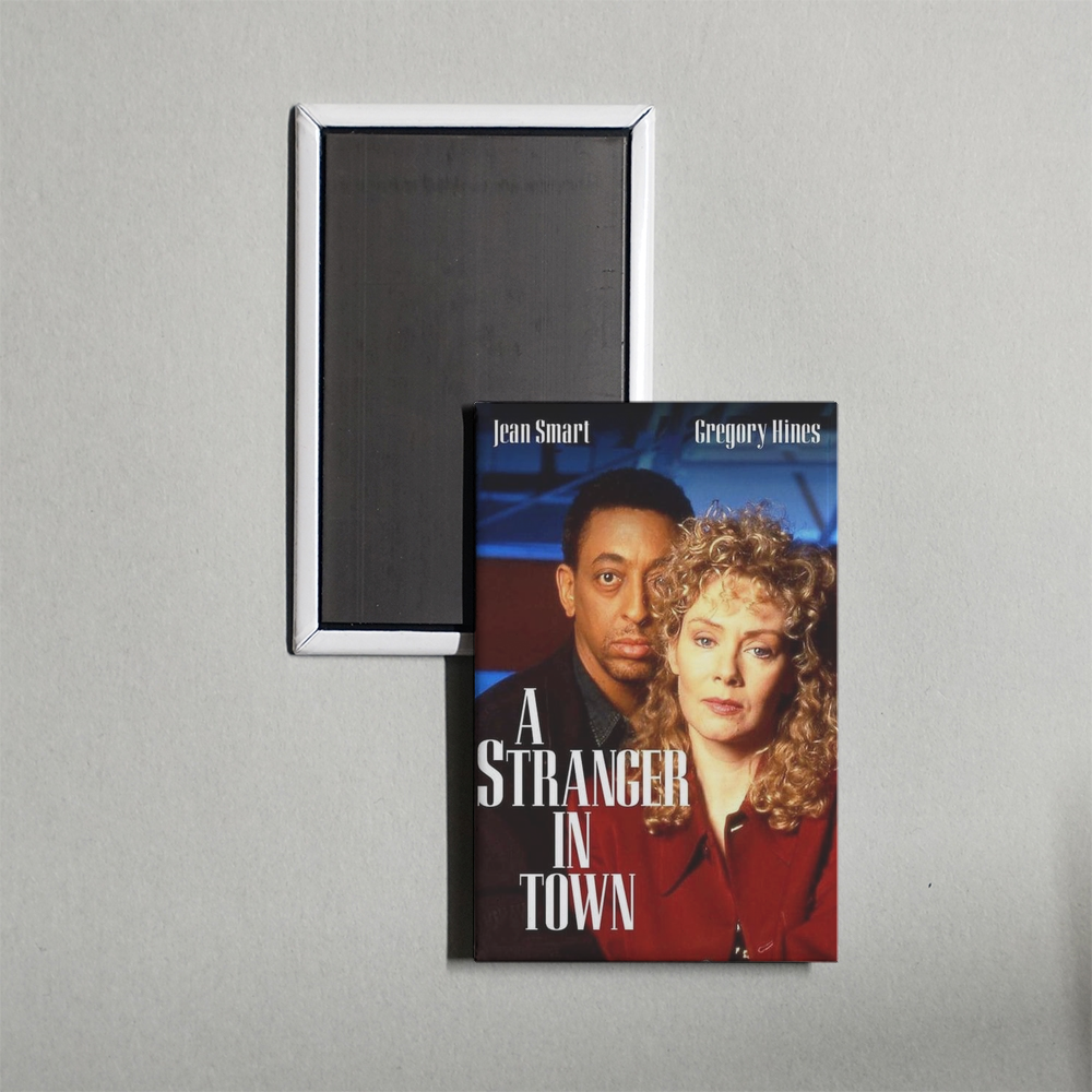 A Stranger in Town Mini Movie Fridge Magnet