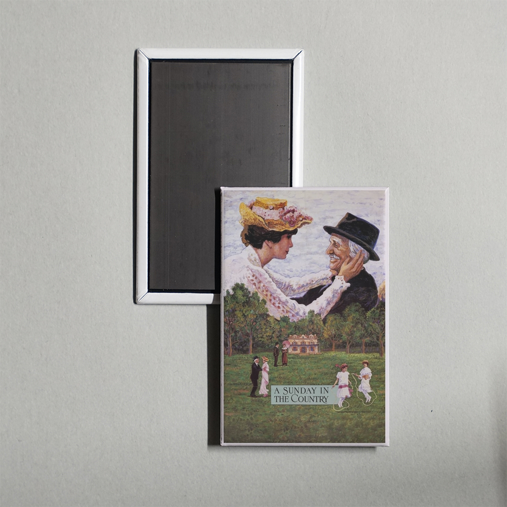 A Sunday in the Country Mini Movie Fridge Magnet