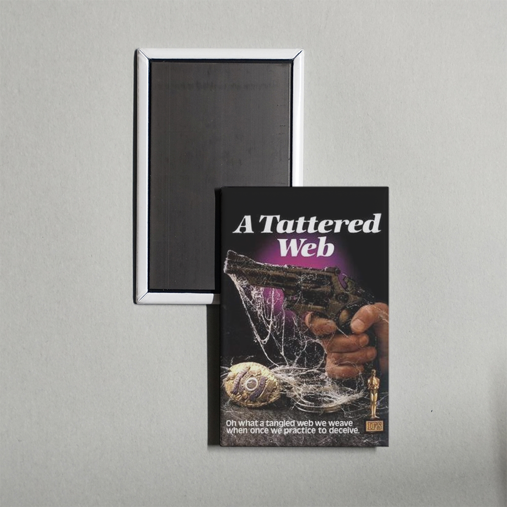 A Tattered Web Mini Movie Fridge Magnet
